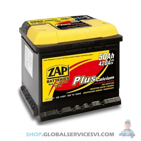 Batterie 12V VL 50AH – 420A – ZAP 550 59  Boutique Global Services  Véhicules Industriels