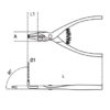 Pince coudée pour circlips extérieurs BETA TOOLS 1038