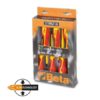 Jeu de 6 tournevis cruciformes et plats isolés SLIM BETA 1273MQ/F-D6