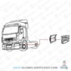 Marche-pied gauche RENAULT/VOLVO - COVIND PRM/243