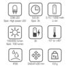 Lampe rechargeable a LED BETA TOOLS 1838/11LED