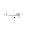 Clé en tube droite 12 pans gros effort BETA TOOLS 930
