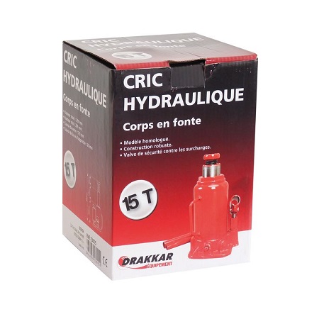 Cric bouteille hydraulique - Drakkar - 20 T Sodise
