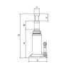 CRIC BOUTEILLE HYDRAULIQUE 10T COMPAC