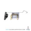Tige de traction, serrure de porte, droite - DT SPARE PARTS 1.22869
