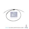 Câble de commande, capot avant - DT SPARE PARTS 1.22928