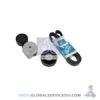 Tendeur de courroie, complet, avec courroie multi-nervures - DT SPARE PARTS 1.31187