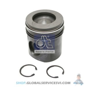 Piston, complet avec segments pour Sania - DT SPARE PARTS 1.33071