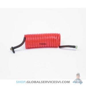 Spiralé flexible rouge - Flexible pneumatique spirale rouge - HALDEX AC80002R