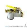 Tête d'accouplement jaune Semi-remorque avec filtre - KNORR K162829N00