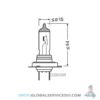 Ampoule Truckstar Pro - H7 / 24V / 70W - Qualité premium OE - OSRAM 64215TSP – Image 2