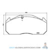 Kit de Plaquette Renault Magnum / Premium - TEXTAR 2903024
