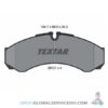 Kit de Plaquettes de Frein Iveco / Renault - TEXTAR 2912112