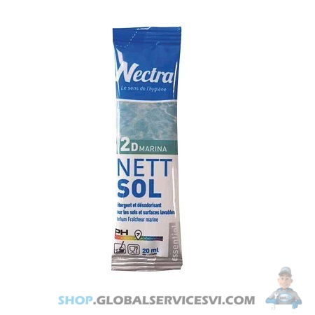 Nettoyant sol dosette odeur marine x 250 - SODISE 58350