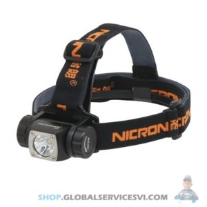 Lampe Frontale Aluminium 380 Lm - Sur Piles - Nicron