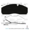 Kit de plaquettes de frein, frein à disque OPTIPACK - VALEO 882227