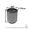 FILTRE DECANTEUR A GASOIL pour ISUZU Evo E.5-6 ISUZU 8980959830