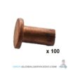 Rivet de garniture de frein AVIA A31T - AVIA 987404008AVIA