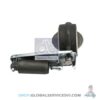 Volet de frein d'échappement, complet avec cylindre - DT SPARE PARTS 3.25522
