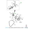 Poulie tendeur ISUZU D-MAX - ISUZU PARTS 8980510110