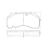 Plaquette de Frein BPW - KNORR K011470K50