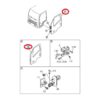 Porte droite avant sans enjoliveur - ISUZU PARTS 8982606011