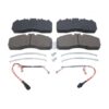 Kit de garnitures de disque de frein - DT SPARE PARTS 6.95110